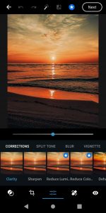 Adobe Photoshop Express photo editing free