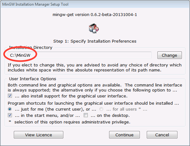 install MinGW 64 in pc steps by steps