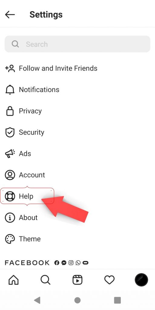 How to remove action blocked on Instagram