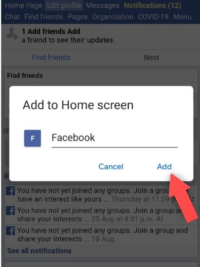 steps to use FB basic