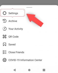 How to remove action blocked on Instagram