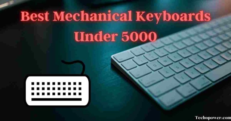 Best Mechanical Keyboards Under 5000 in India